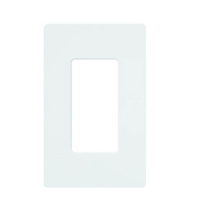 CW-1-WH Placa de pared rectangular LUTRON