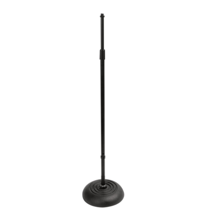 MS7201QTR PEDESTAL P/MICROFONO BASE REDONDA ON STAGE