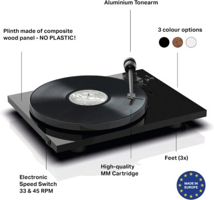 Tornamesa E1 BT Con Preamp De Fono PRO-JECT - Image 9