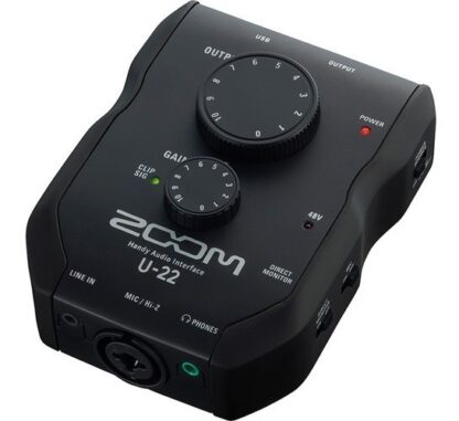 U-22 Interfaz De Audio Usb 2 Canales ZOOM