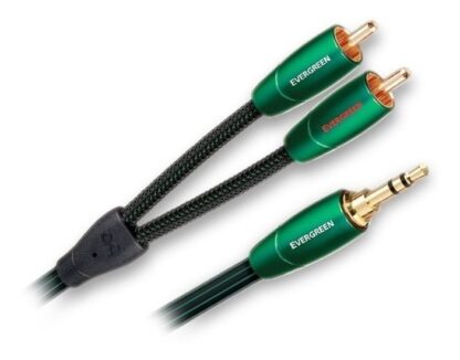 EVERG01.5MR Cable De Audio 3.5mm, 2 Plug Rca, 1.5mts AUDIOQUEST