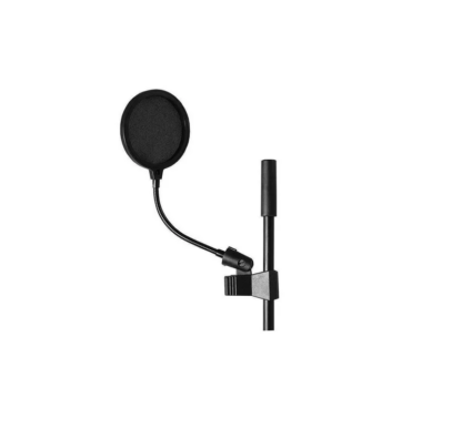 ASVS4-B Filtro Anti-pop Para Micrófonos Con Clip On Stage