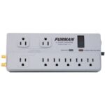 PST-2+6 Acondicionador de linea con alarma sonora 15 ampers
