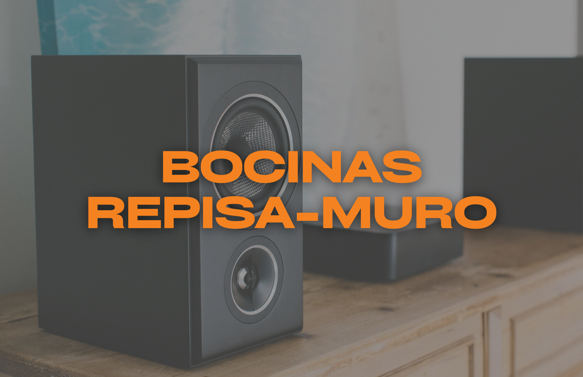 Bocinas Repisa-Muro