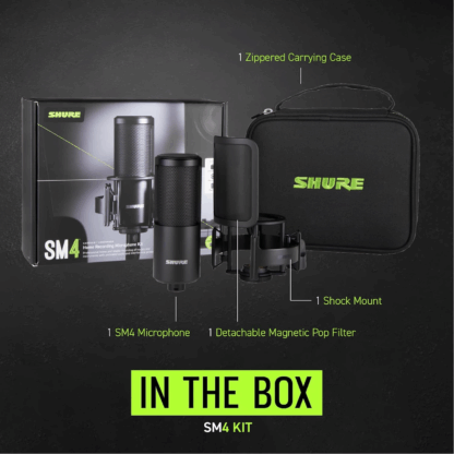 SM4-K-KIT KIT MICROFONO ALAMBRICO MULTIPROPOSITO SHURE - Image 3